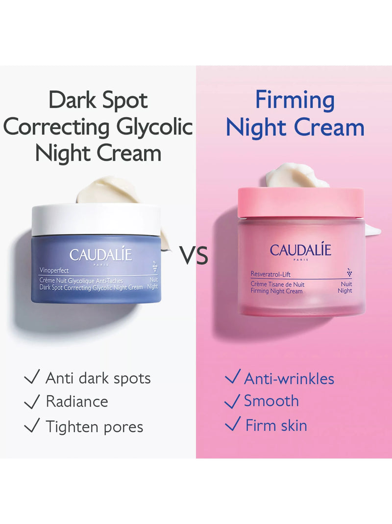 Caudalie Resveratrol Lift firming night moisturiser 50ml, imported from the UK