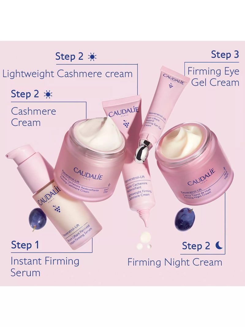Caudalie Resveratrol Lift firming night moisturiser 50ml, imported from the UK
