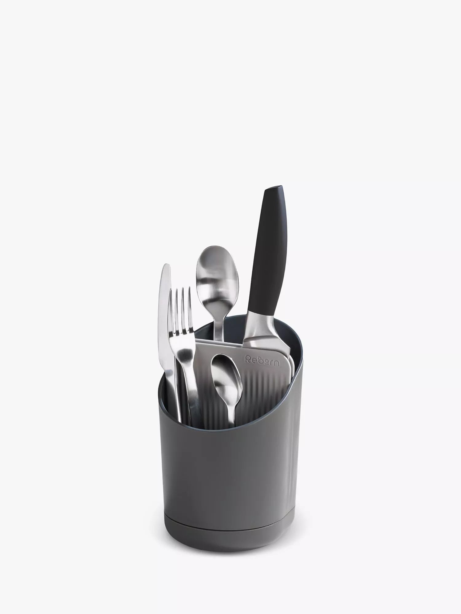 ReBorn recycled plastic cutlery drainer, imported from the UK