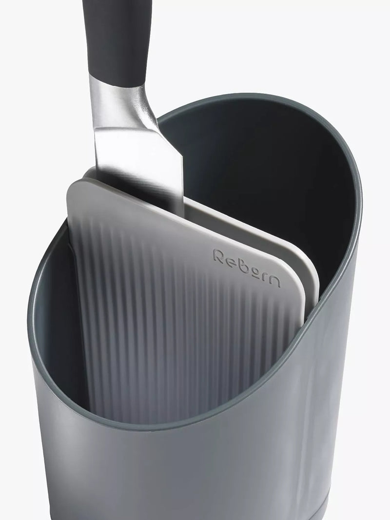ReBorn recycled plastic cutlery drainer, imported from the UK