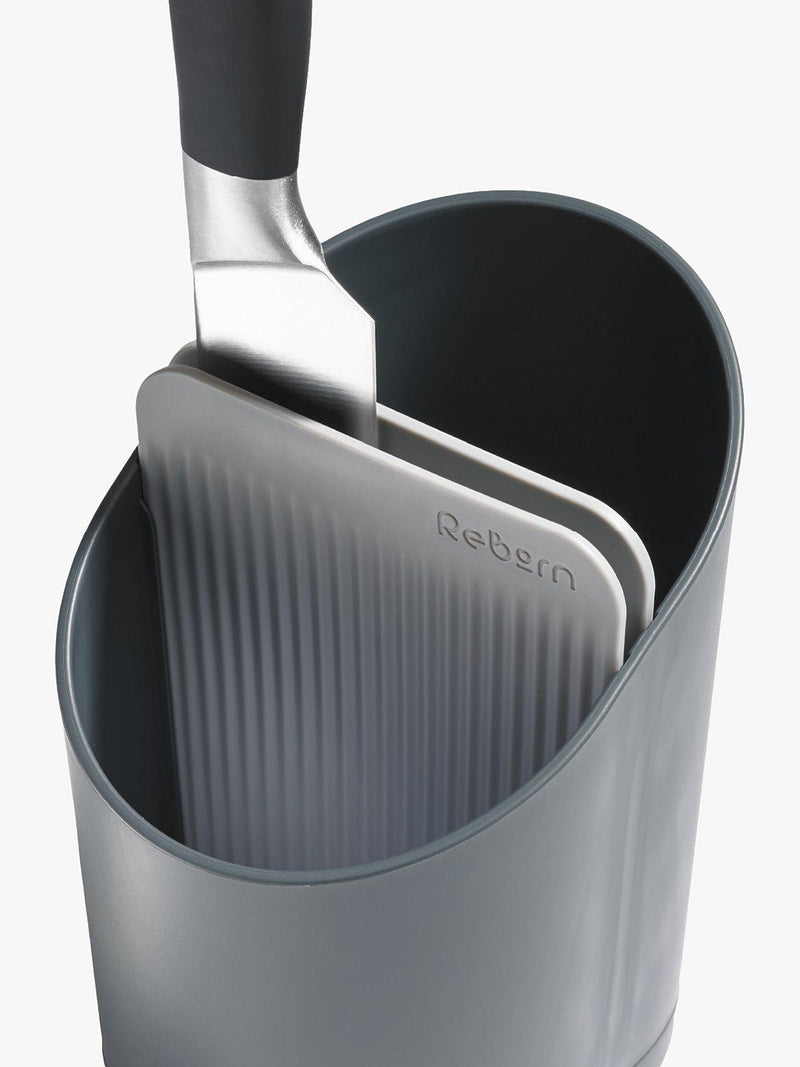 ReBorn recycled plastic cutlery drainer, imported from the UK