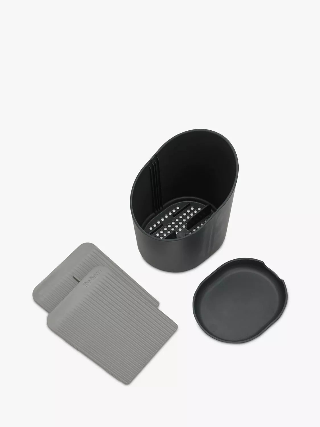 ReBorn recycled plastic cutlery drainer, imported from the UK