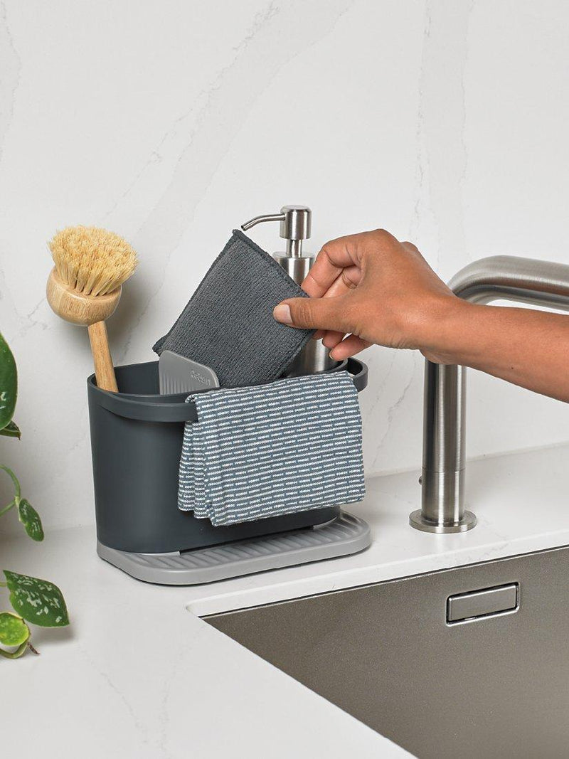 ReBorn recycled plastic sink tidy, imported from the UK