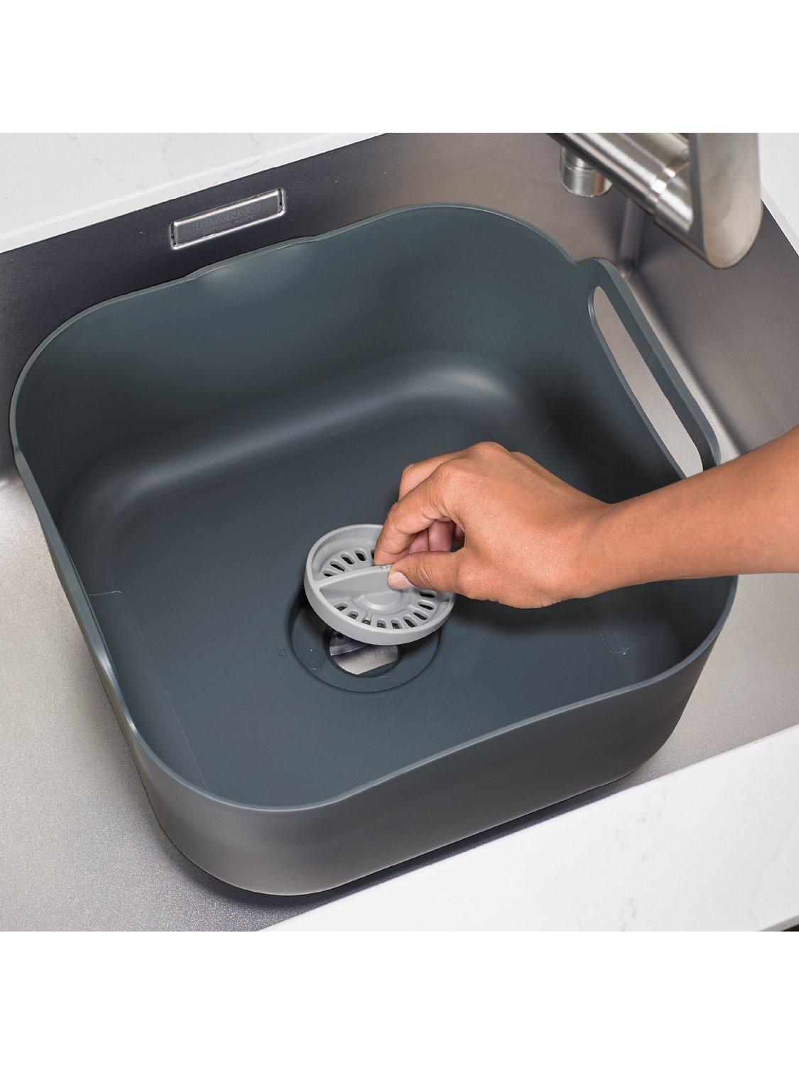 ReBorn recycled plastic washing up bowl 9L, imported from the UK