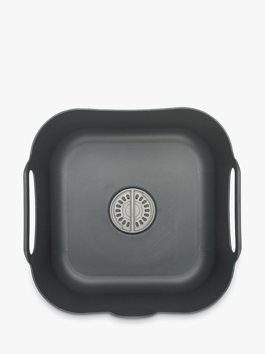 ReBorn recycled plastic washing up bowl 9L, imported from the UK