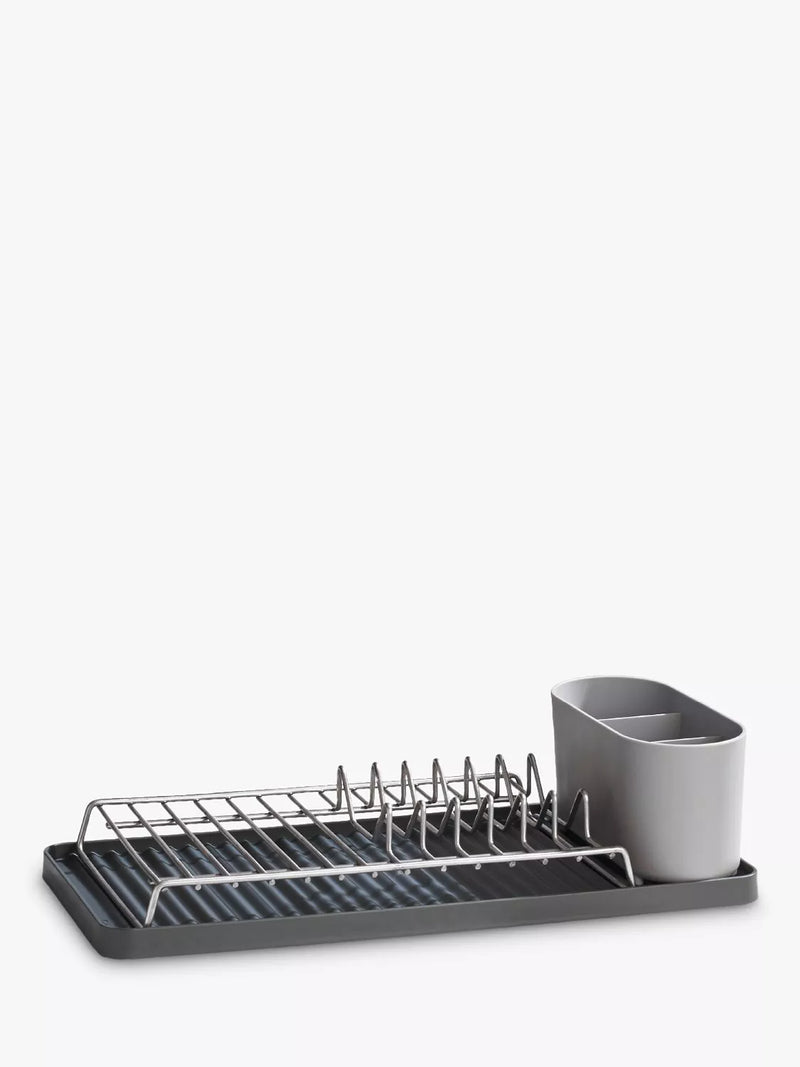 ReBorn Compact Dish Rack Recycled Plastic 46 x 20cm, imported from the UK