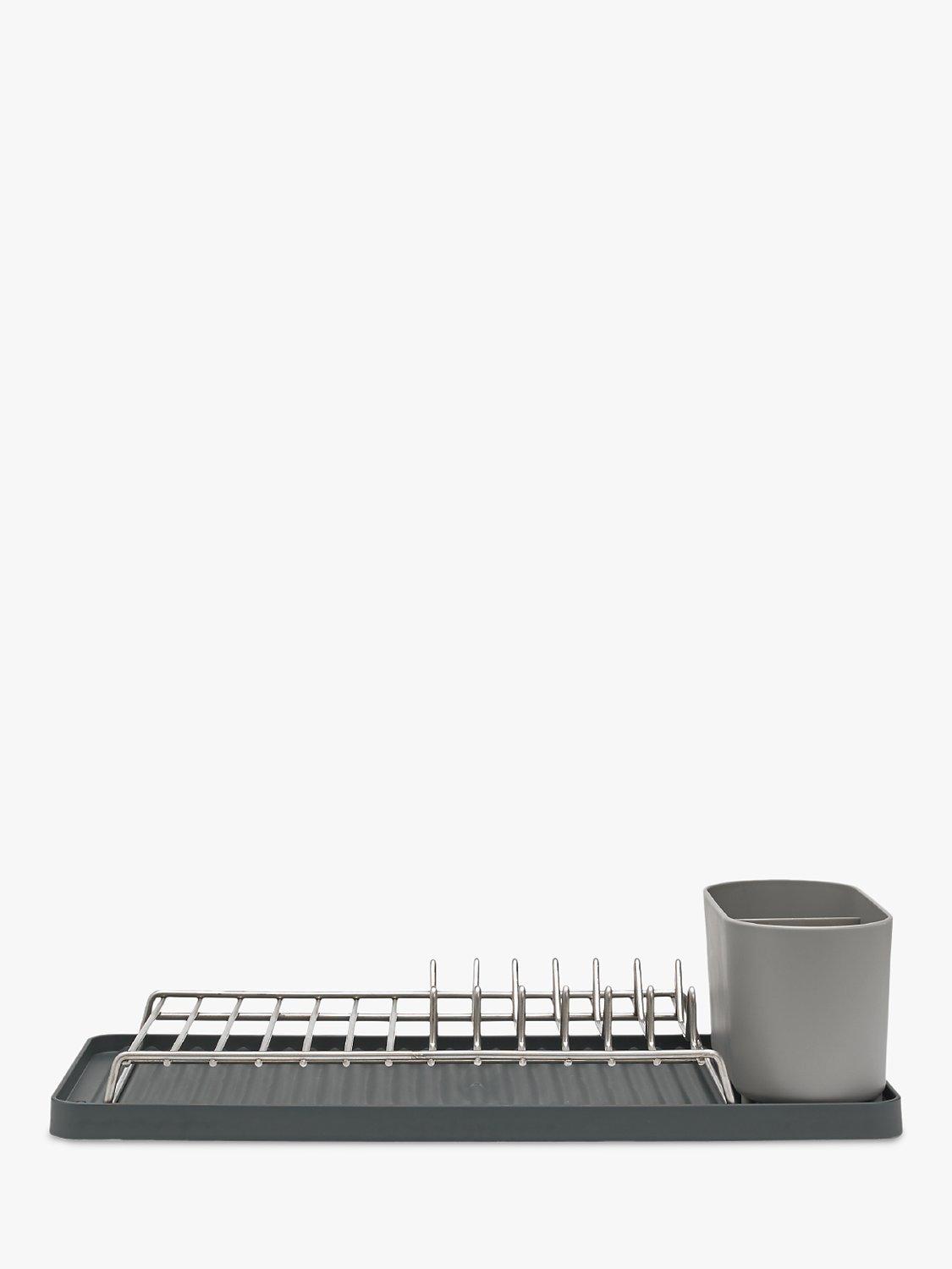 ReBorn Compact Dish Rack Recycled Plastic 46 x 20cm, imported from the UK