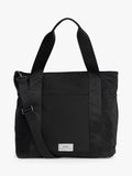 Finnsøn black tote changing bag with padded mat - British product