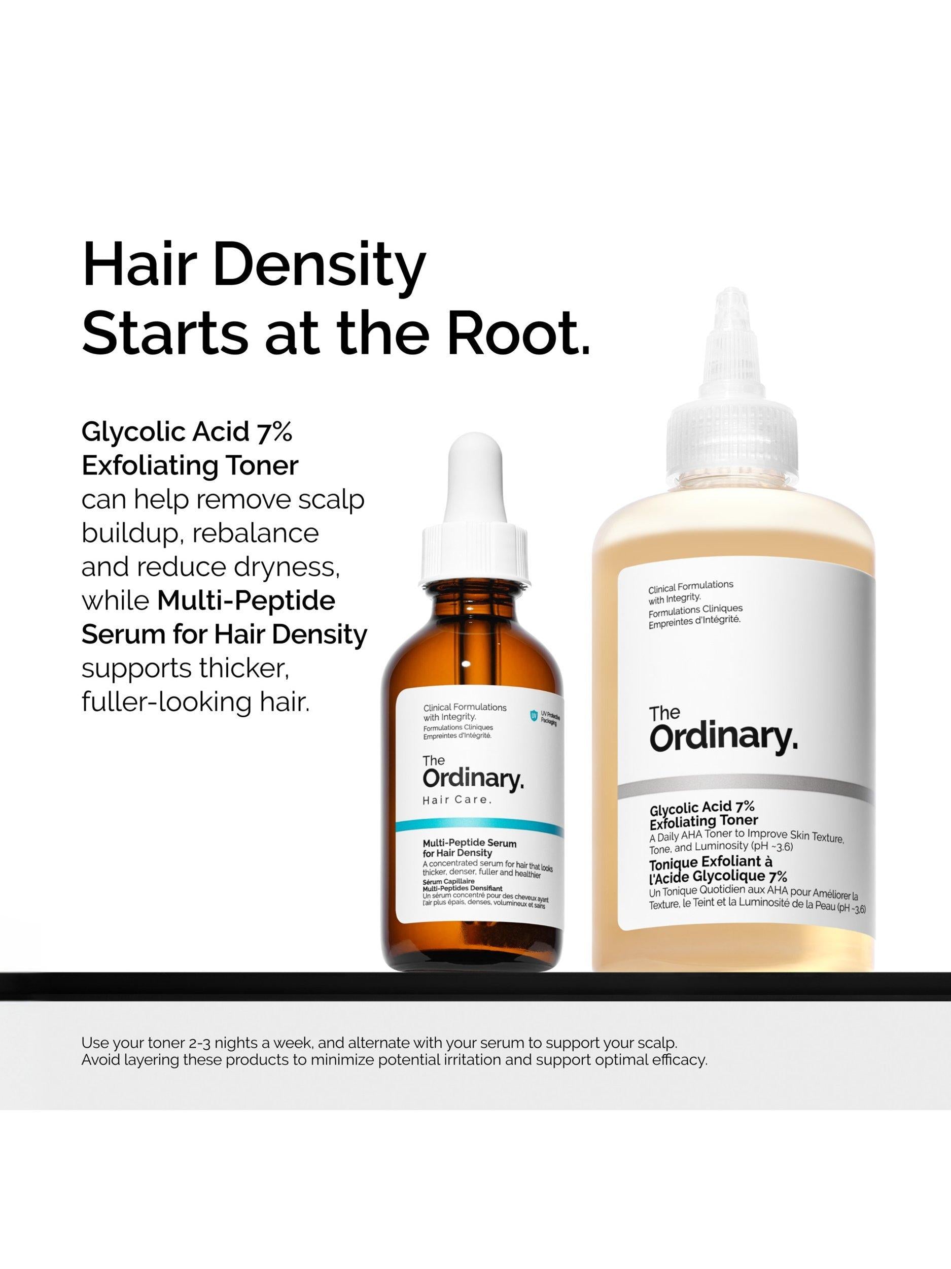The Ordinary multi-peptide hair serum 60ml (British brand)