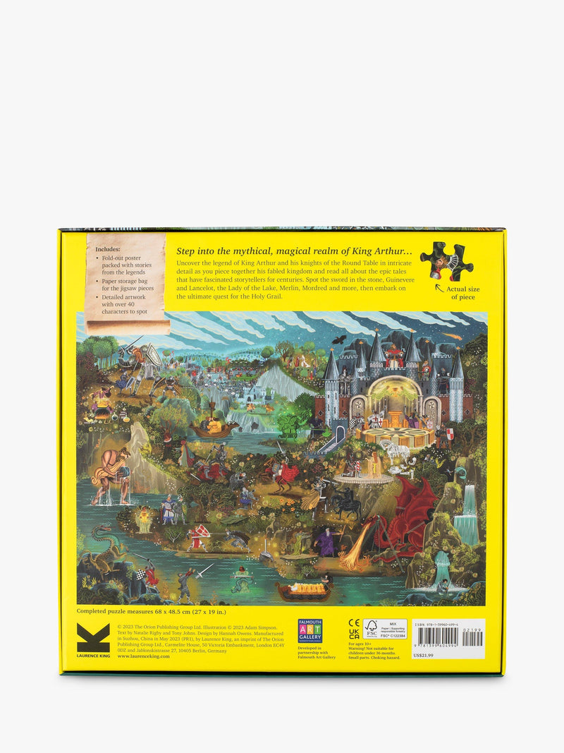 Laurence King Publishing The World of King Arthur jigsaw puzzle 1000 pieces, UK version