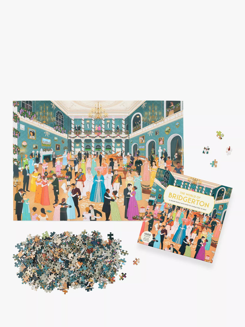 Laurence King Publishing The World of Bridgerton jigsaw puzzle 1000 pieces, UK version