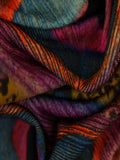 Montreux Fabrics peacock jersey fabric roll (British brand)