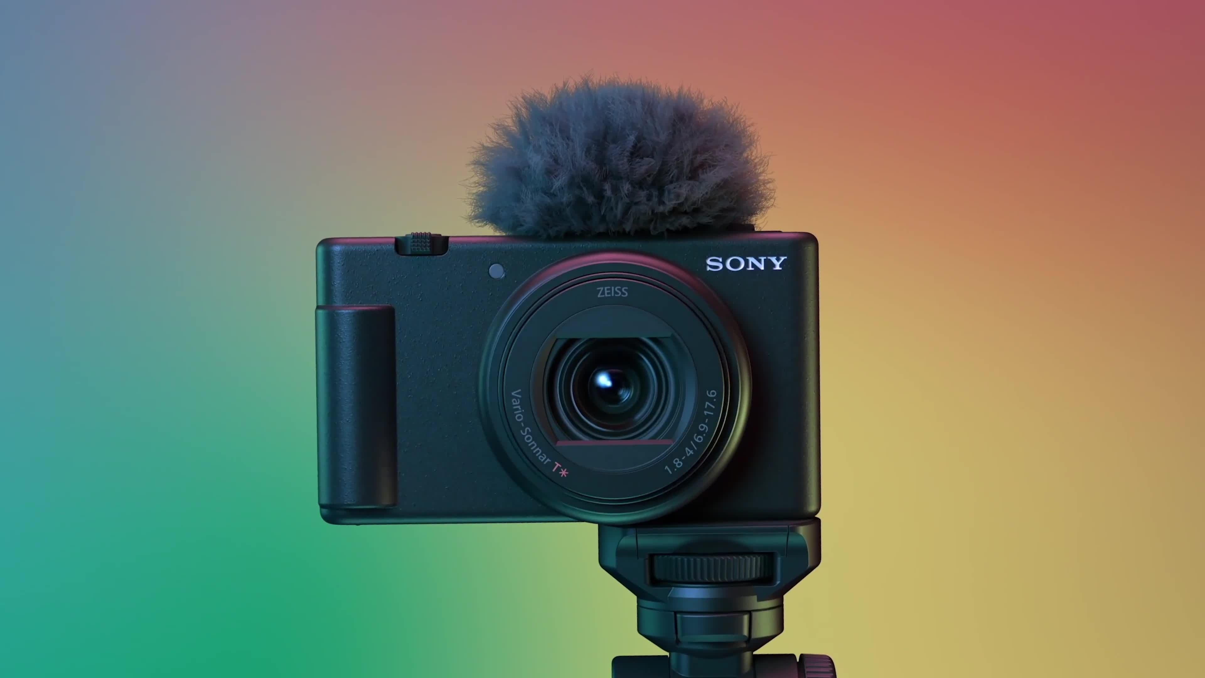 Sony ZV-1 II digitale Kompaktkamera mit 18-50mm Objektiv, UK-Version