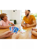 Mattel UNO card game with wild cards, ages 7+ (British brand)