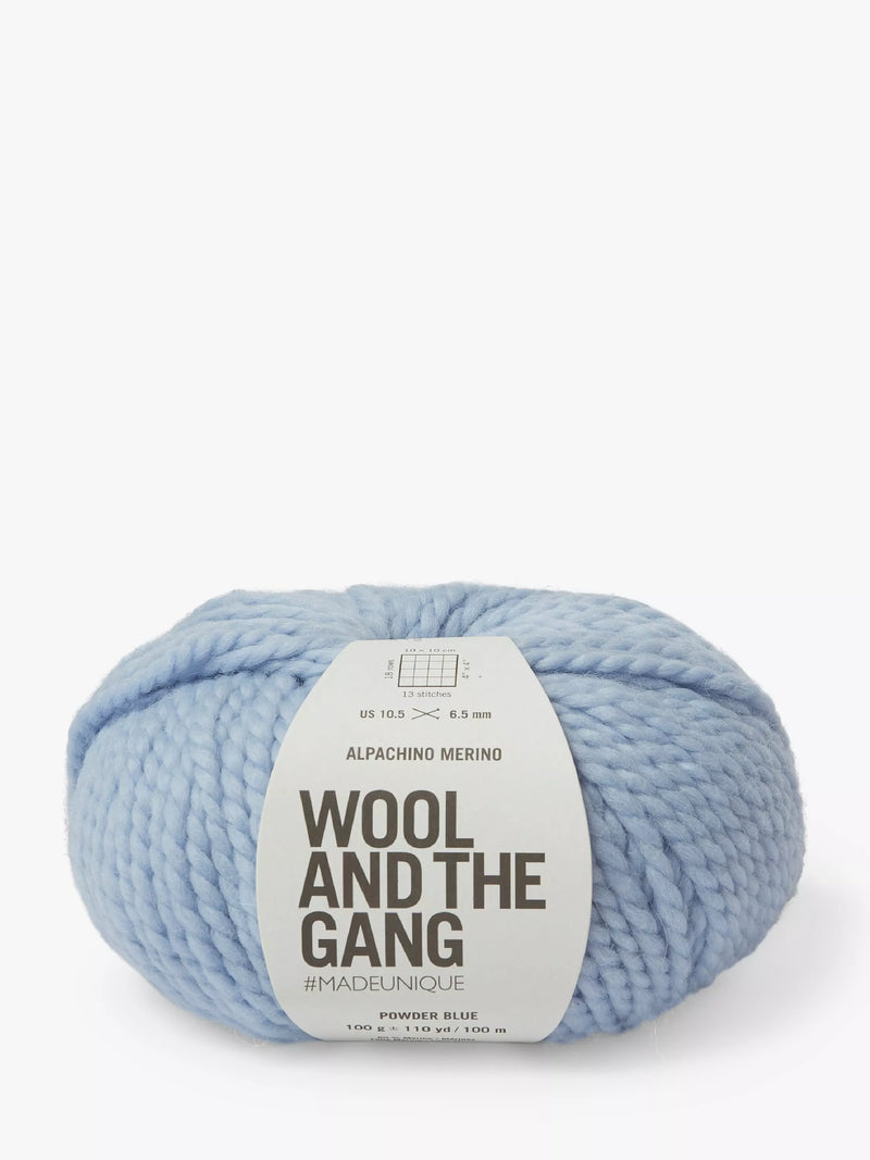 Wool And The Gang Alpachino Merino Chunky Yarn, 100g