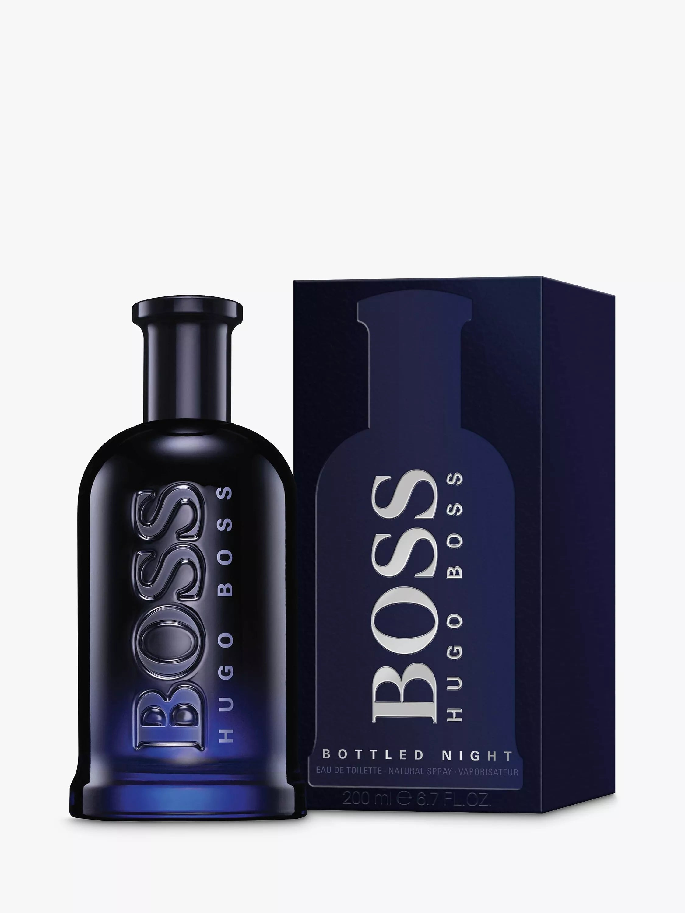 Hugo Boss Bottled Night eau de toilette 200ml, imported from the UK
