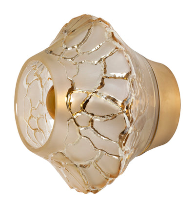 Harrods Lalique Crystal Caldera Wall Sconce Crystal Home Lighting- Buy online at McGrocer