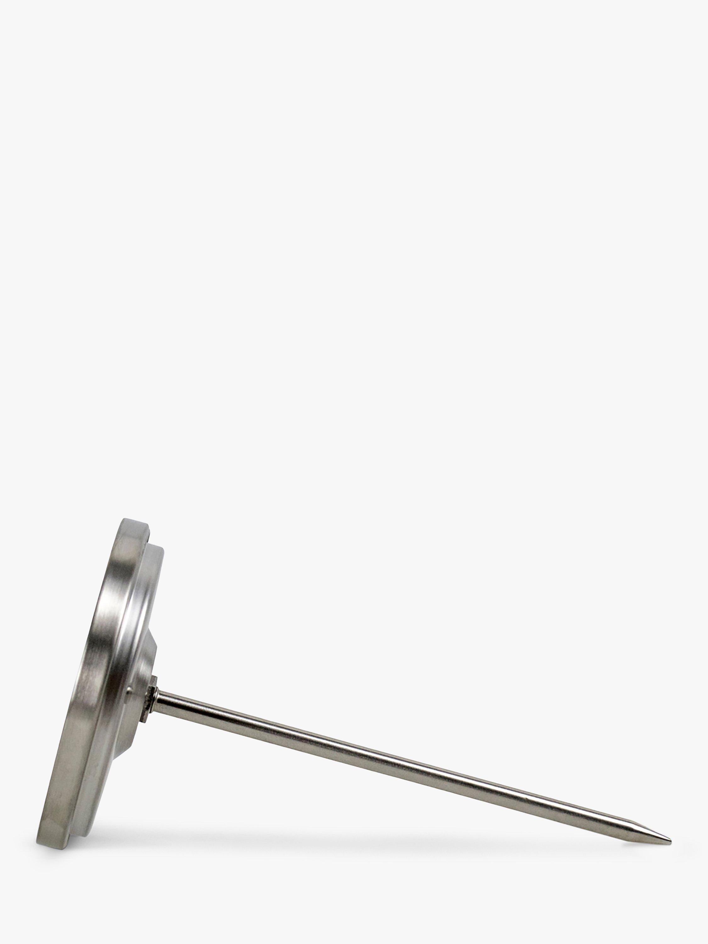Salter analogue meat thermometer stainless steel glass lens (British brand)