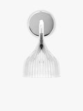 Kartell E clear shade wall light, UK version