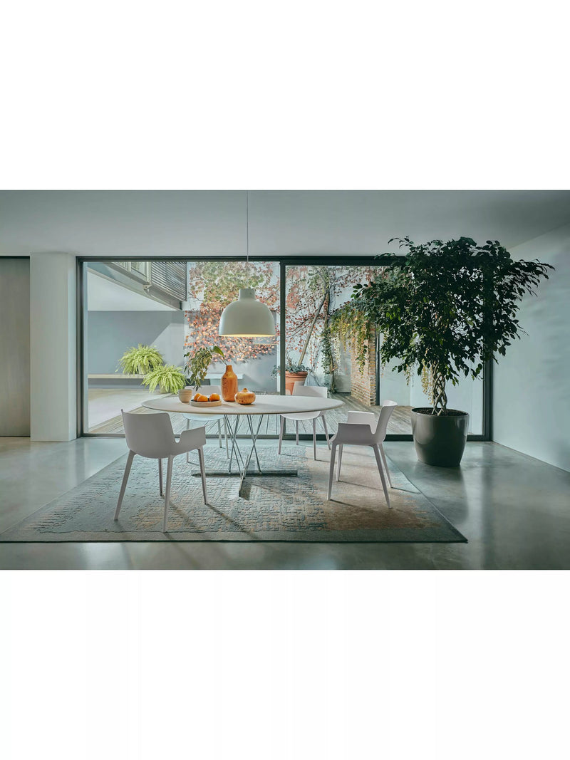Kartell Bellisima pendant ceiling light glossy white (British brand)
