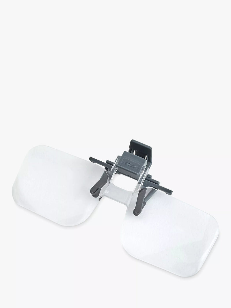 Carson Clip & Flip magnifying lenses 1.5x, imported from the UK