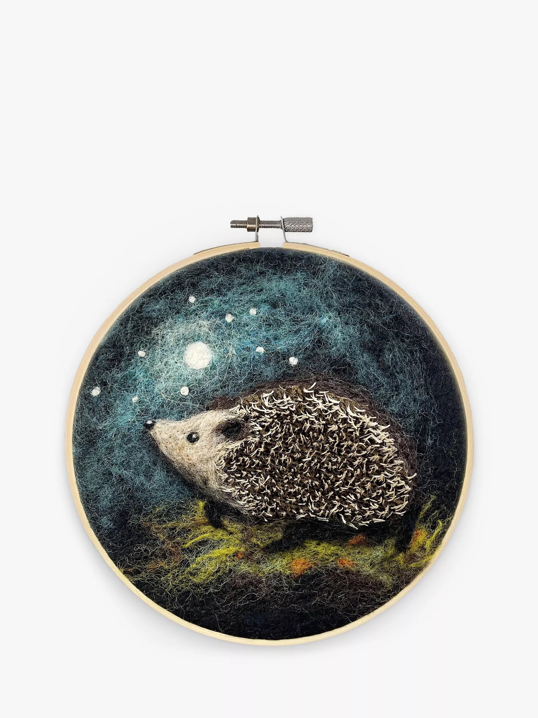 Crafty Kit Company hedgehog needle felting kit, UK version