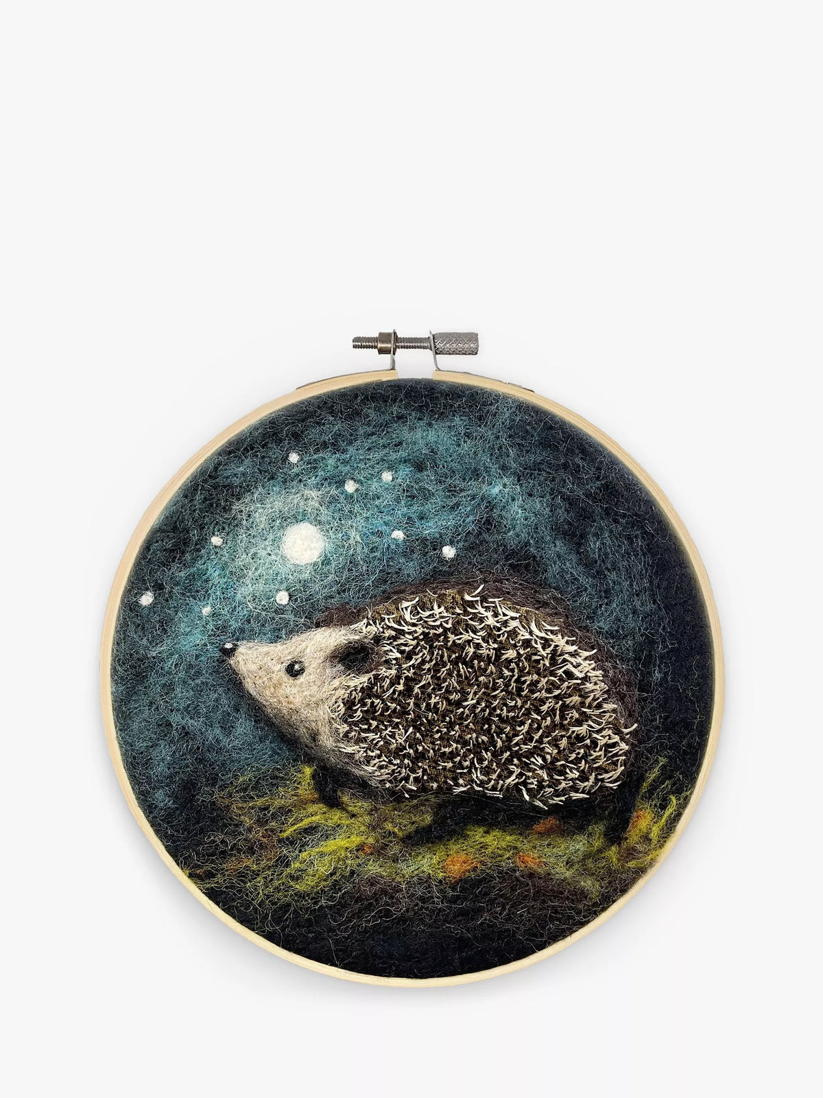 Crafty Kit Company hedgehog needle felting kit, UK version