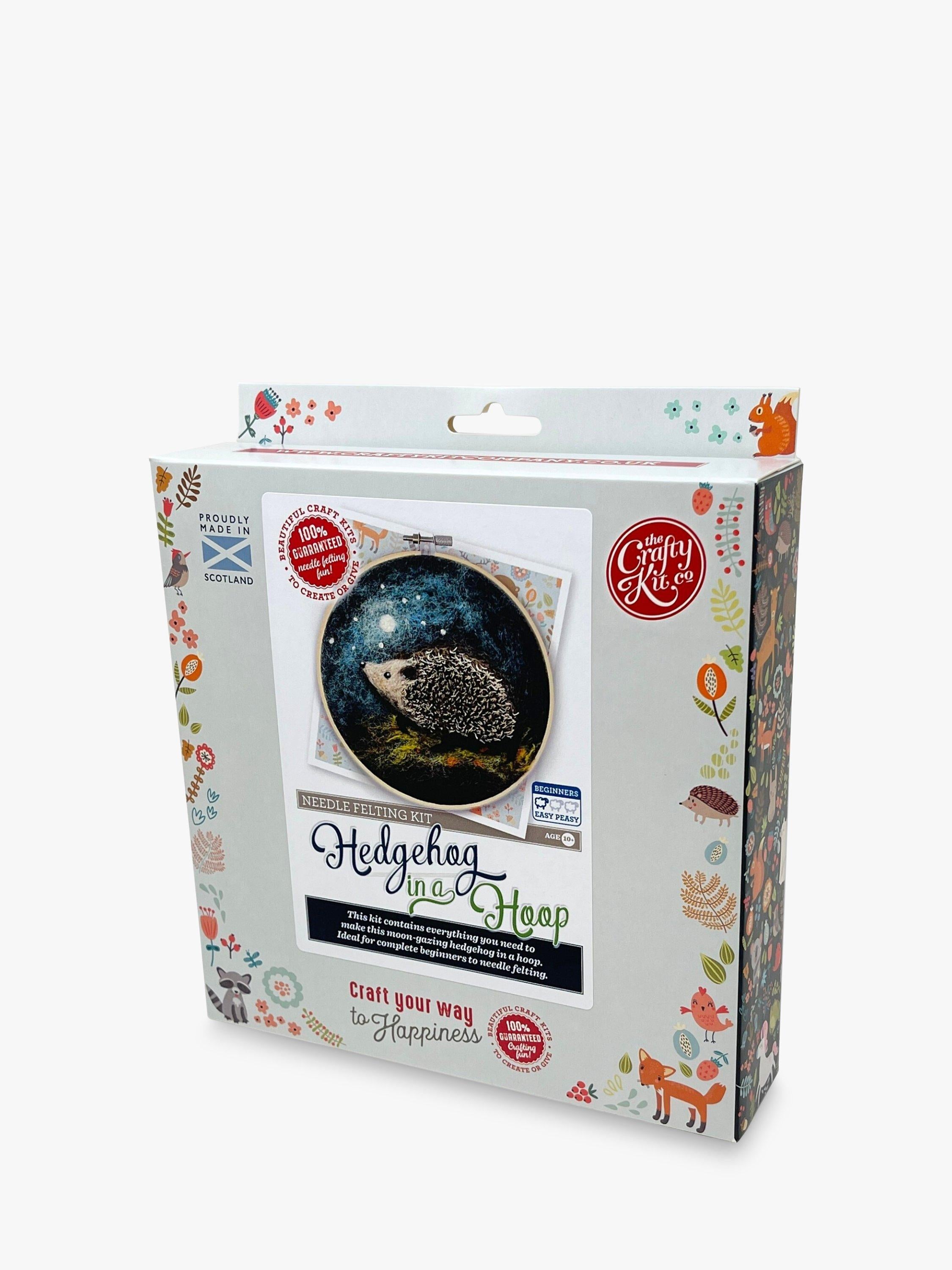 Bastelset Igel Filz-Set von The Crafty Kit Company, UK-Version