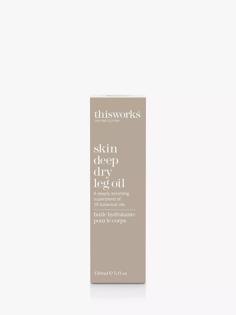 This Works Skin Deep Dry Leg Oil 150ml - British product
