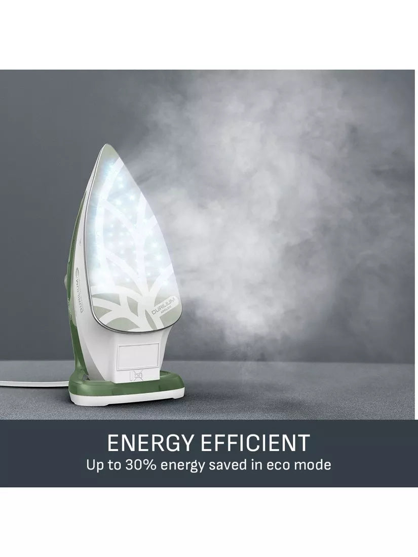 Tefal Easygliss Eco FV5781 steam iron white green, UK version