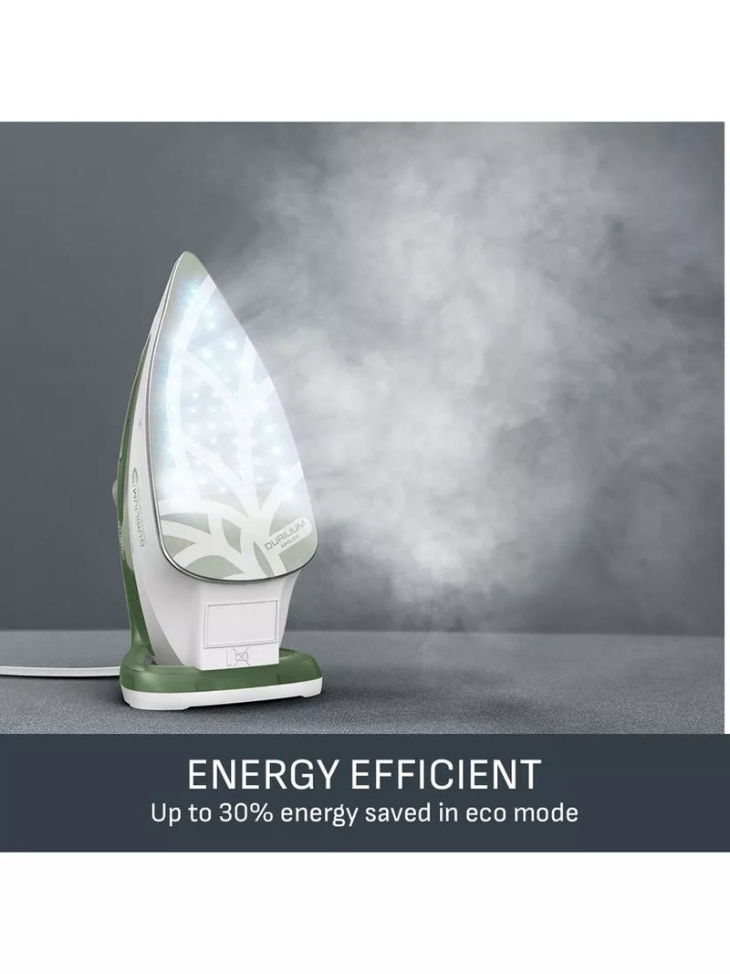 Tefal Easygliss Eco FV5781 steam iron white green, UK version