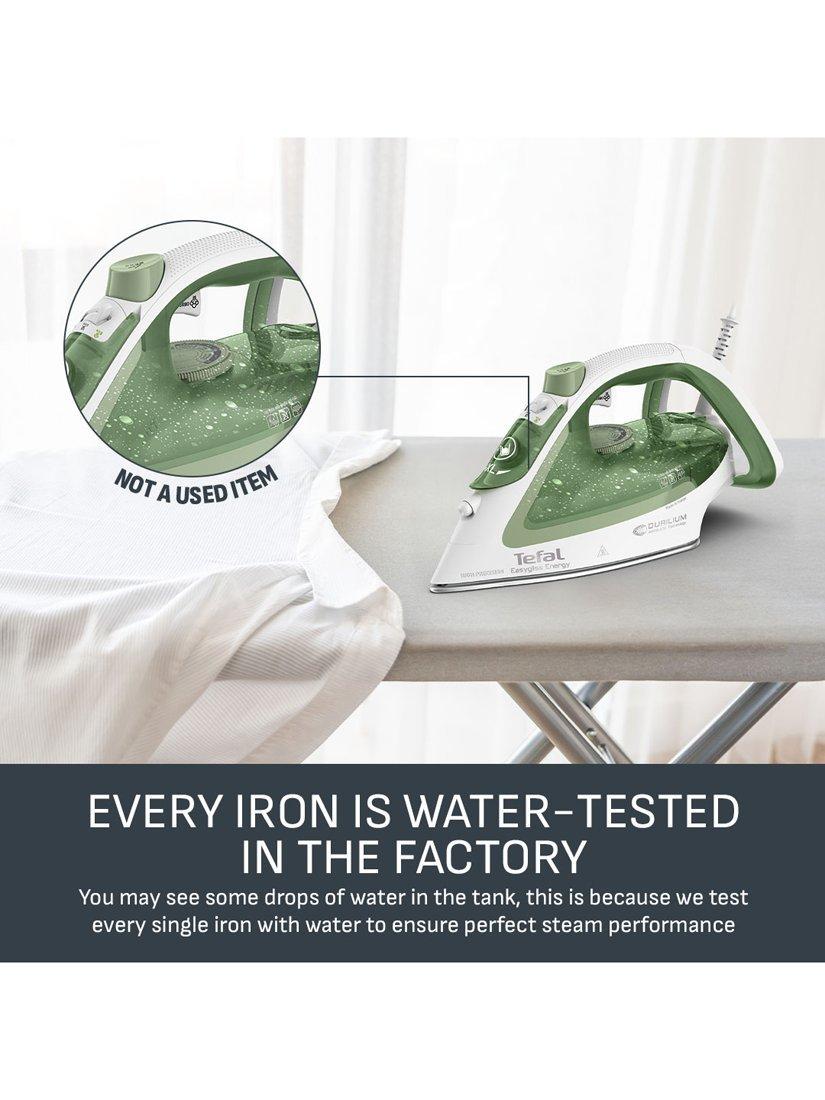 Tefal Easygliss Eco FV5781 steam iron white green, UK version