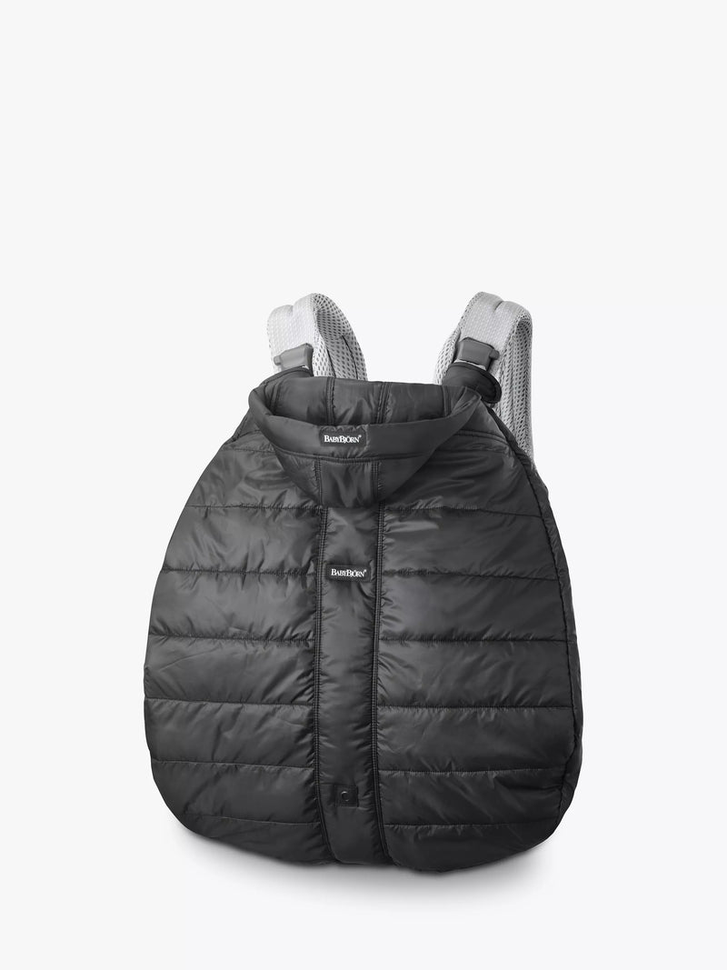 BabyBjörn Baby Carrier Winter Cover in Black - British product