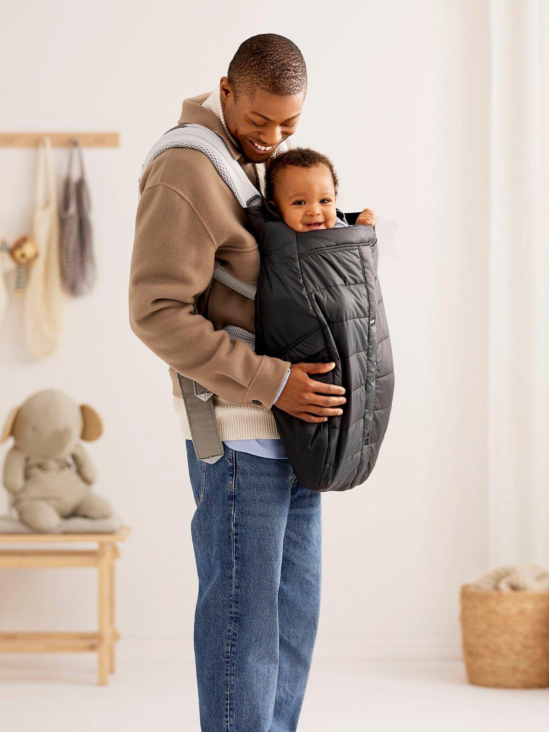 BabyBjörn Baby Carrier Winter Cover in Black - British product