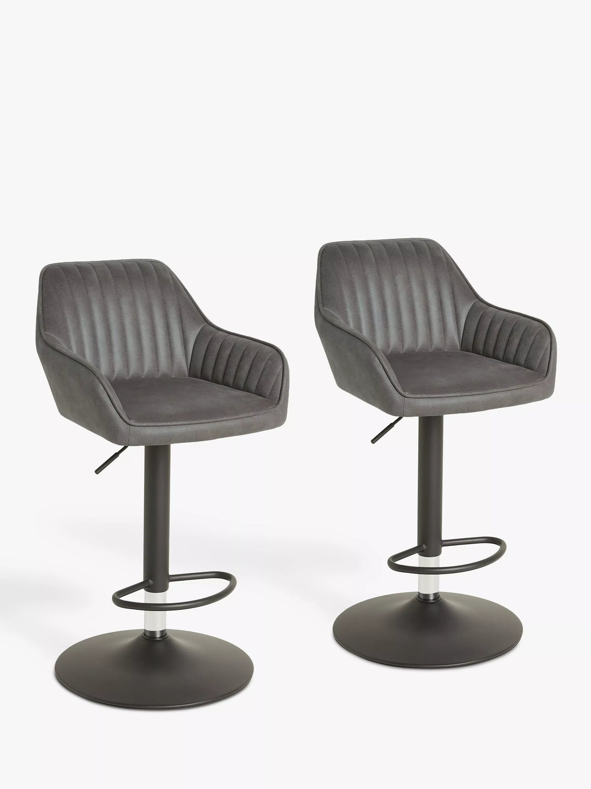 John Lewis Brooks II Barhocker, Set aus zwei Stück, UK-Version