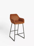 John Lewis Brooks II Kunstleder-Barhocker