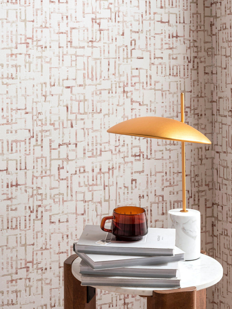 Clarke & Clarke Quadrata wallpaper 10.5m x 52cm, imported from the UK