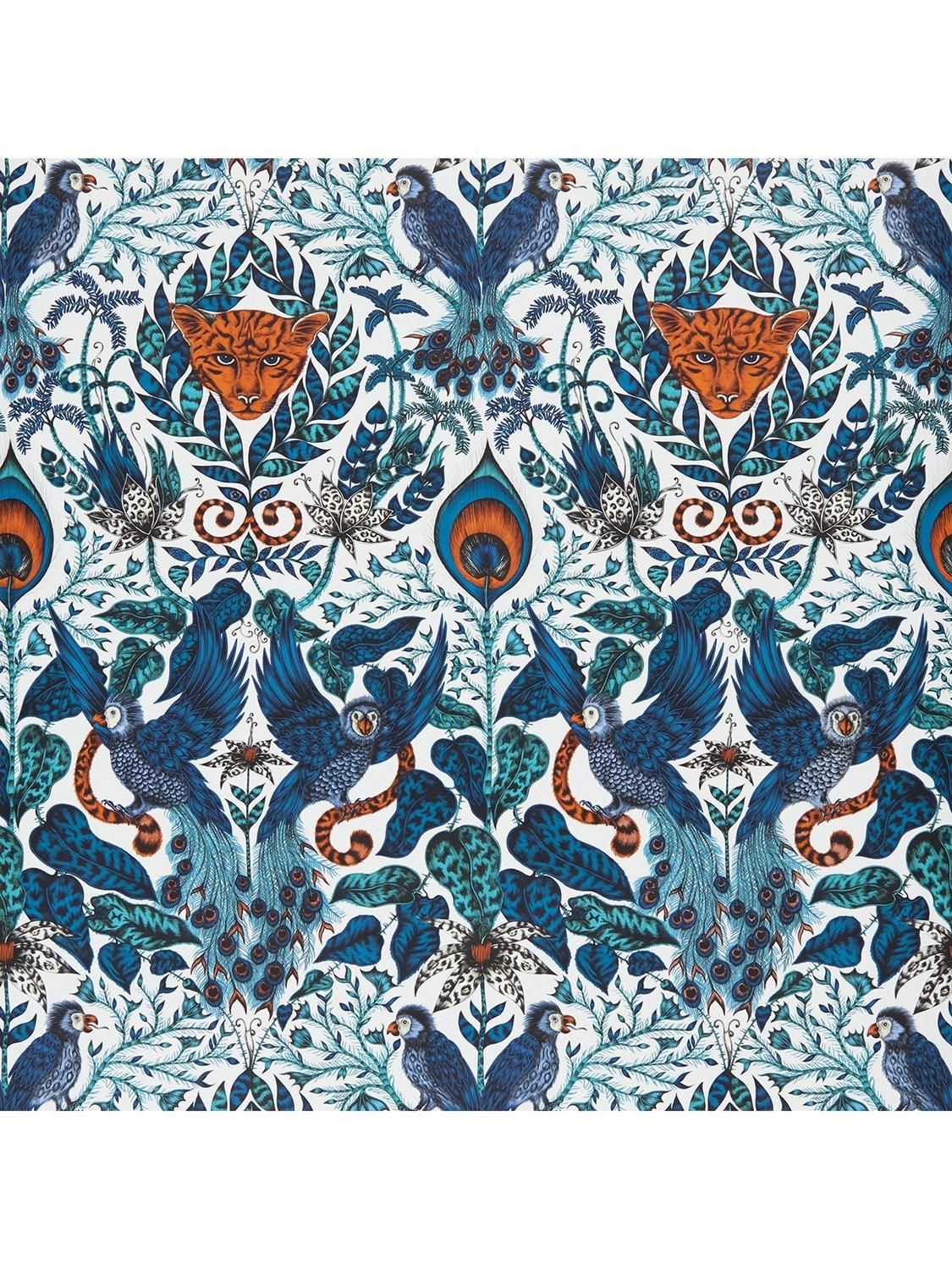 Clarke & Clarke Amazon wallpaper jungle animal design 52cm x 10.06m - British product