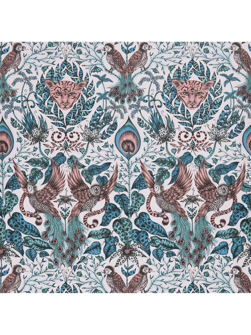Clarke & Clarke Amazon Wallpaper - Navy W0098/03