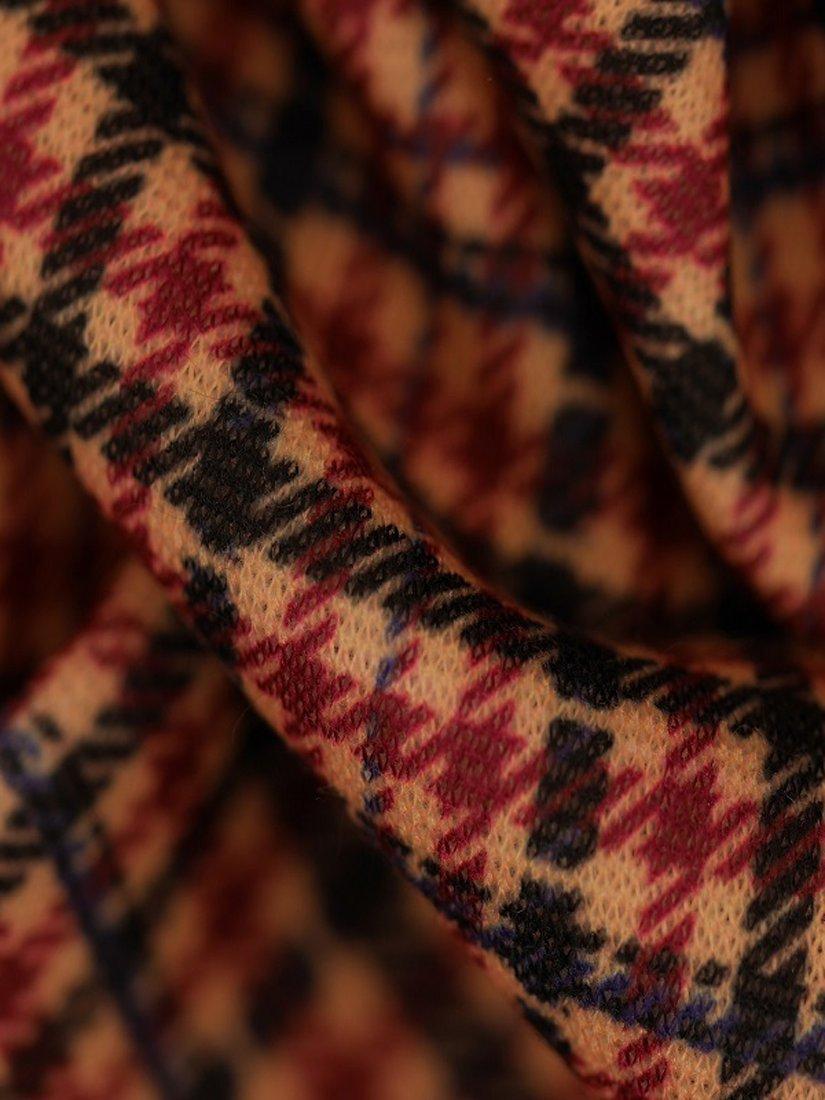 Montreux Fabrics houndstooth jersey fabric multi colour, UK version
