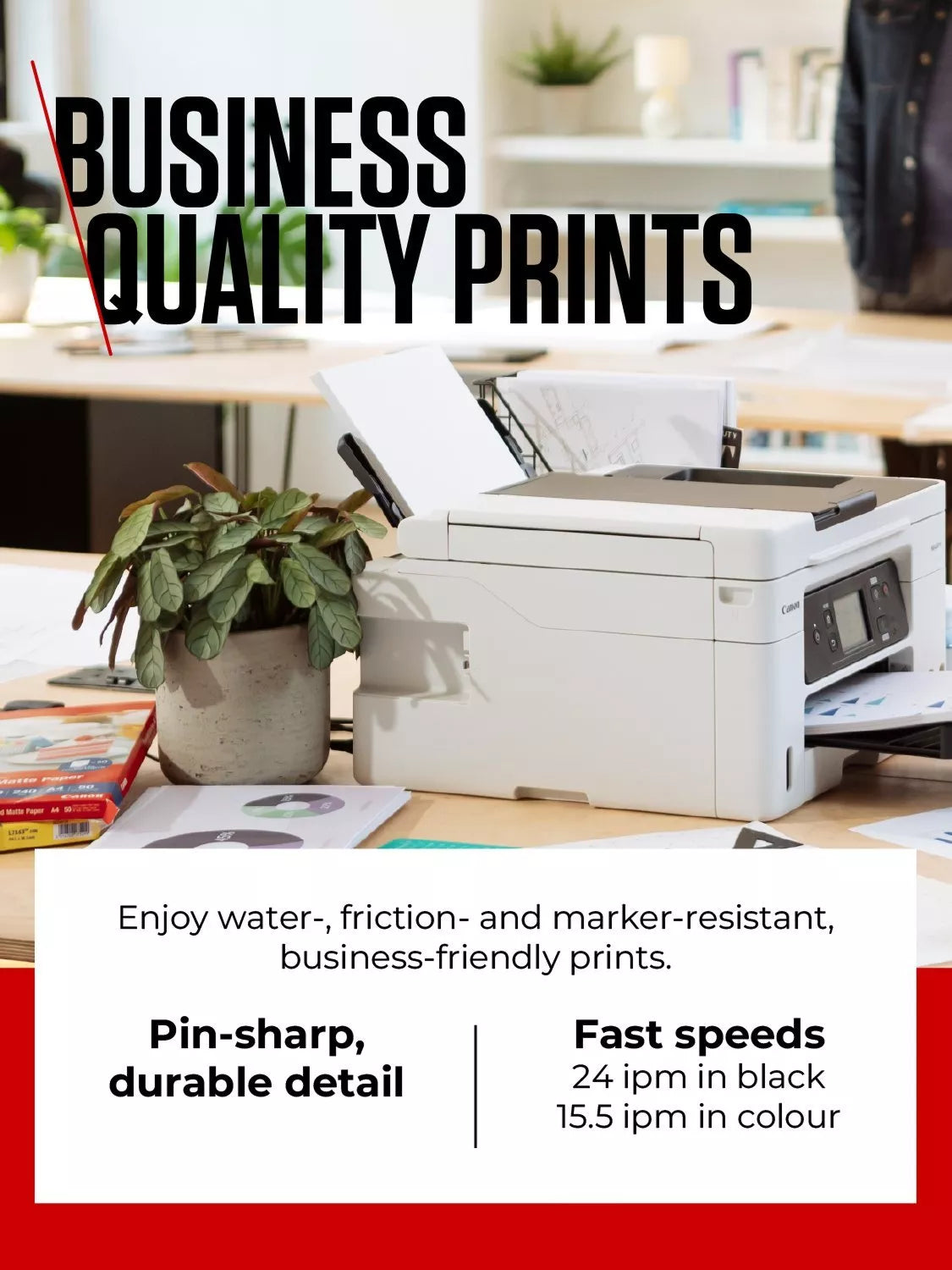 Canon MAXIFY GX4050 all-in-one wireless printer, UK version
