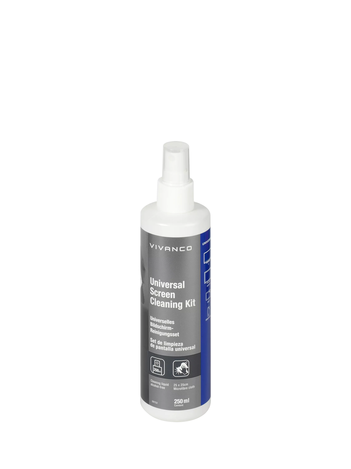 Vivanco universal screen cleaning kit 250ml (British brand)