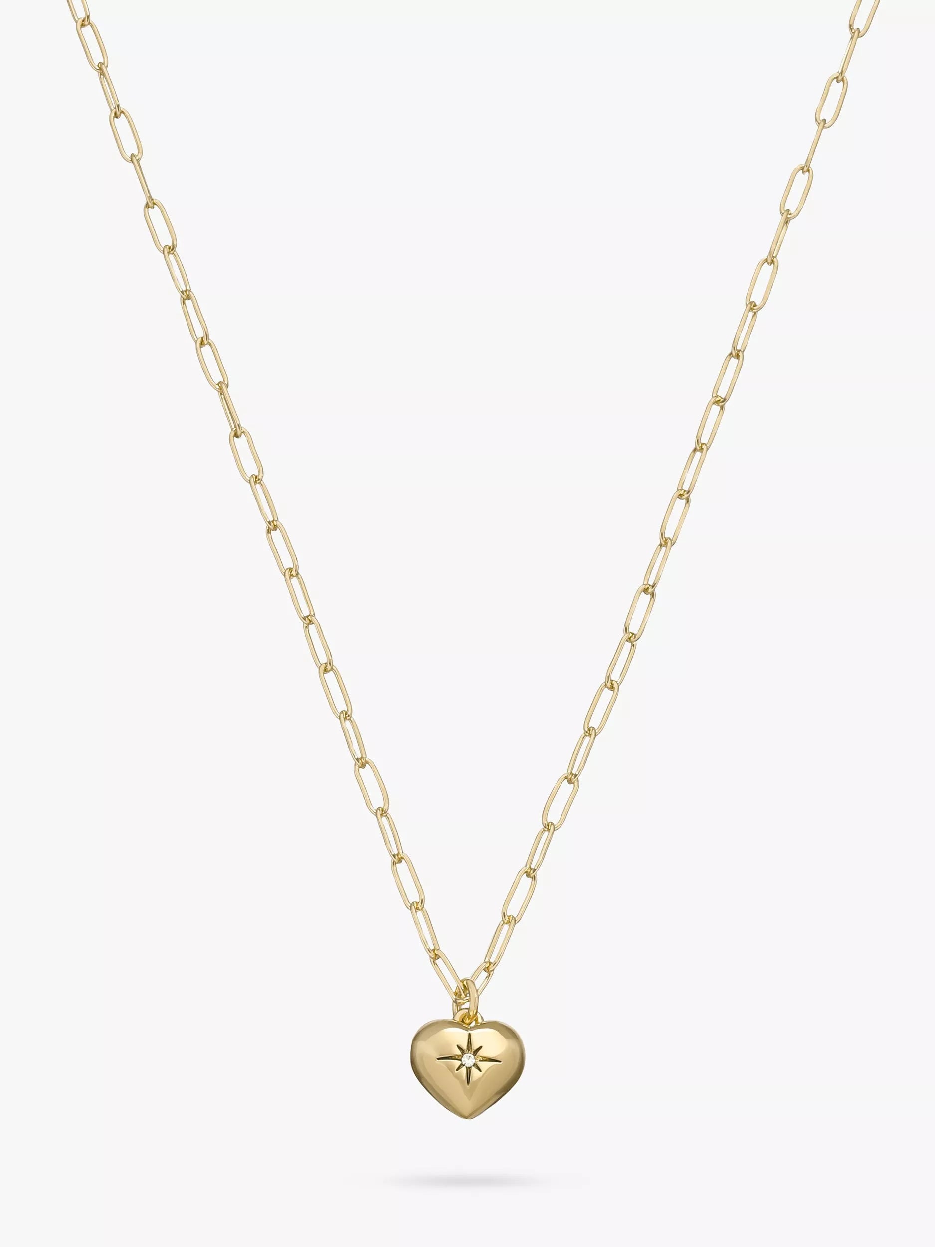 Coach heart pendant necklace gold toned - British product