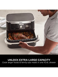 Ninja Foodi FlexDrawer Dual Air Fryer 10.4L Black, UK version