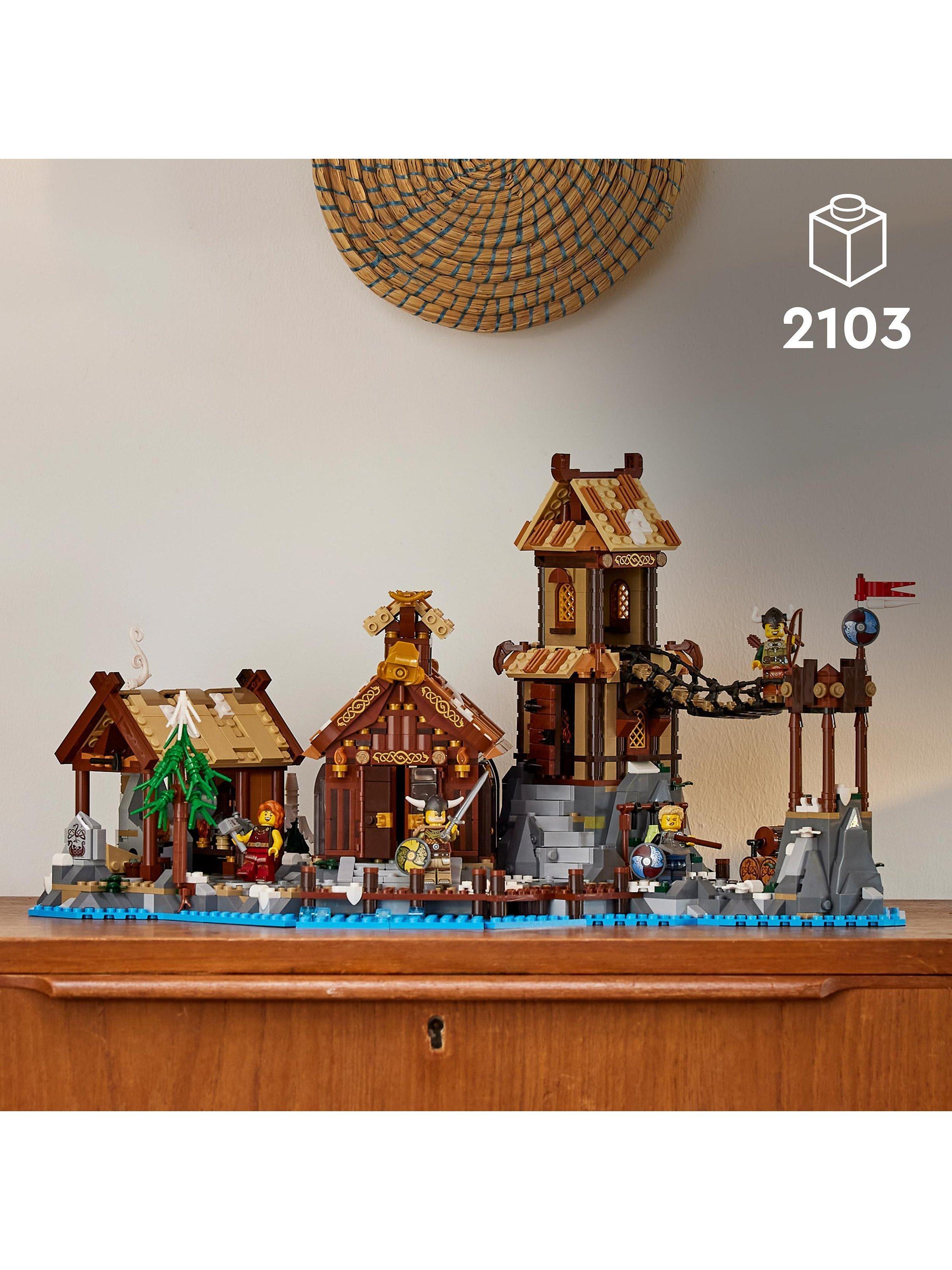 LEGO Viking Village building set 2103 pieces - British product