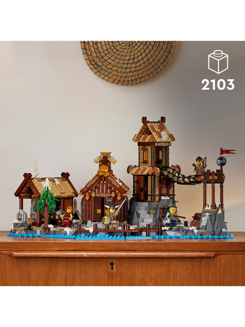 LEGO Viking Village building set 2103 pieces - British product