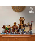 LEGO Viking Village building set 2103 pieces - British product