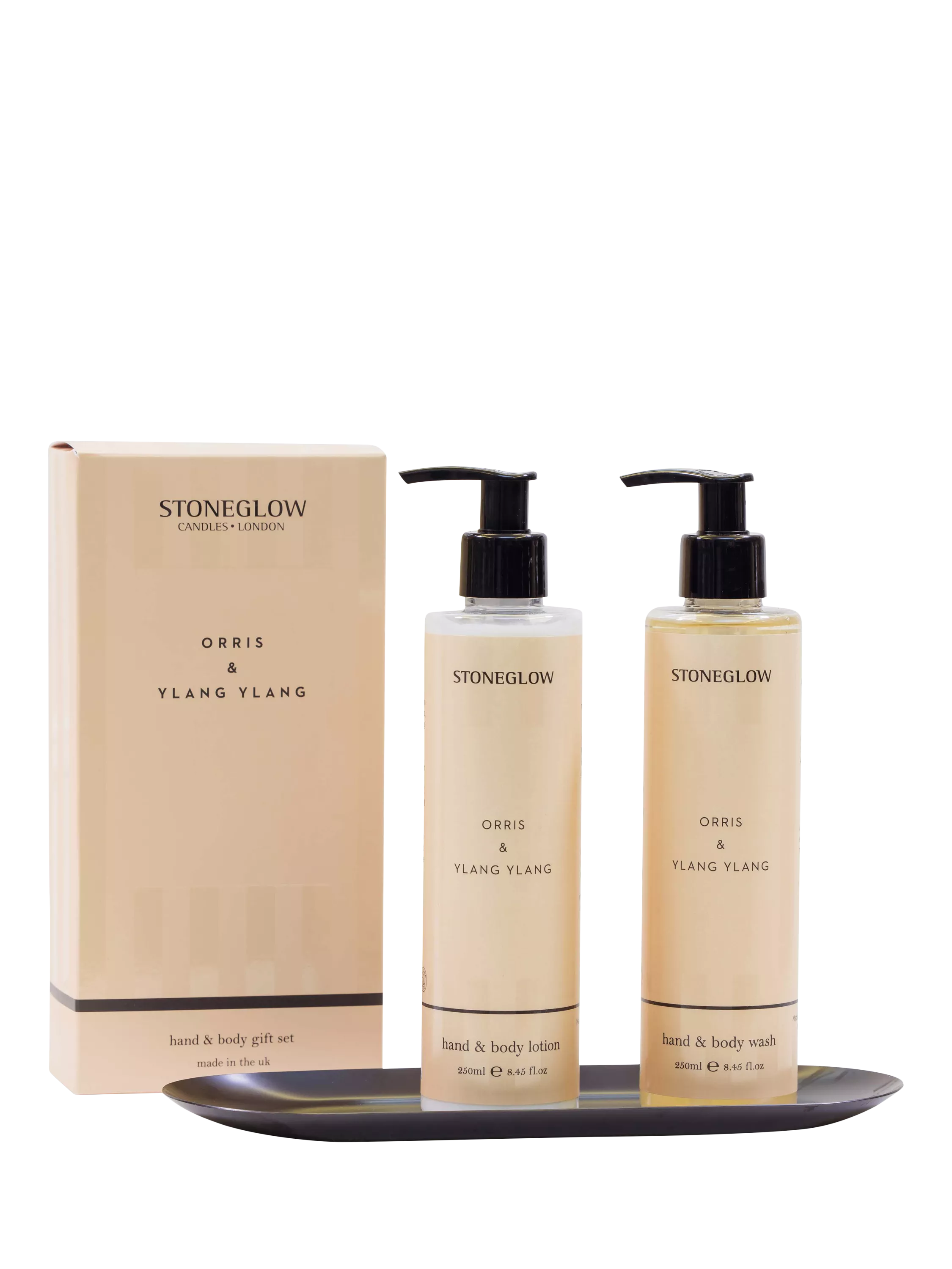 Stoneglow Orris & Ylang Ylang hand body gift set 500ml (British brand)