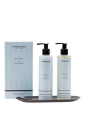 Stoneglow sea salt and oakmoss bath and body gift set (British brand)