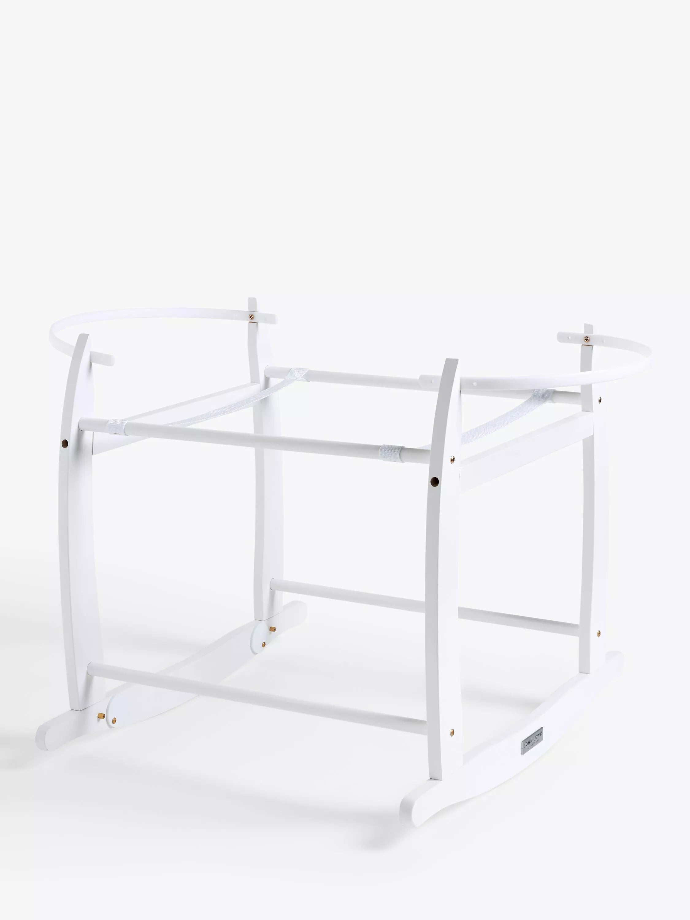 John Lewis Pinewood Moses Basket Stand - Natural